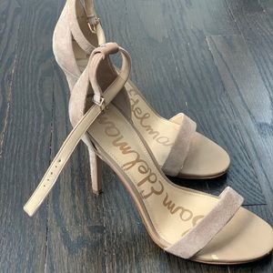 Nude Heeled Sandals